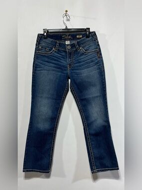 Silver Suki Capri Jeans Women's Size 30 Inseam 26”